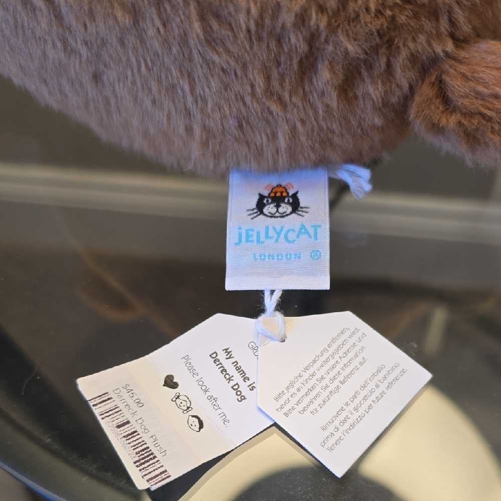 Jelly Cat Grumpy Dog - Picture 2 of 3